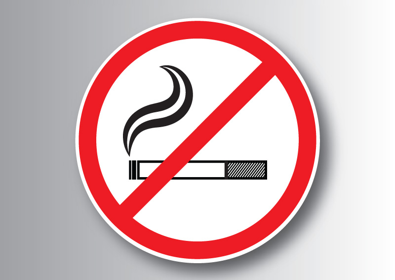 No smoking sign - free vector download