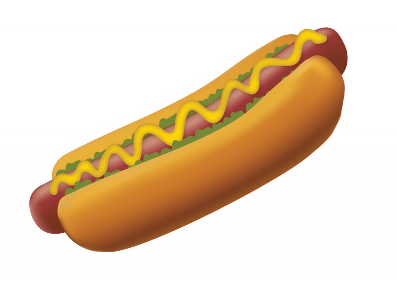 free clipart hot dog - photo #11