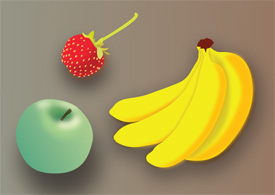Fruits vector illustration