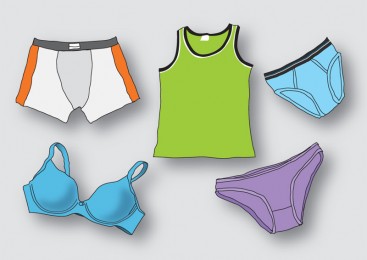 Underwear vector illustration - free vector download