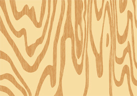 Illustrated wood vector texture