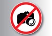 No camera allowed sign free vector illustration