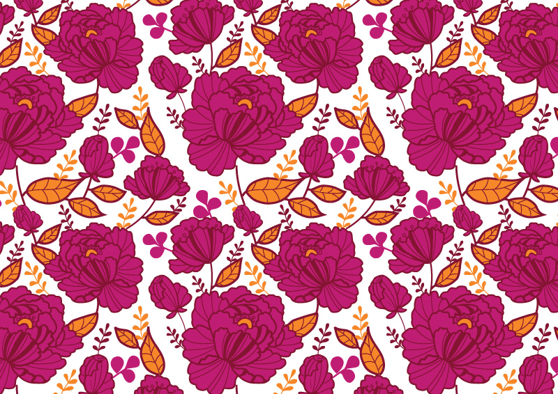 Nice Free Vector Floral Pattern Free Vectors Download
