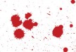 Blood splatters free vector art - thumb