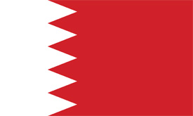 Free vector flag of Bahrain