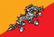 Free vector flag of Bhutan