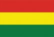 Free vector flag of Bolivia