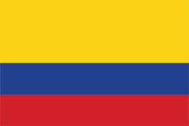 Free vector flag of Colombia