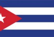 Free vector flag of Cuba