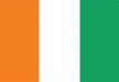 Free vector flag of côte d'ivore (Ivory Coast)