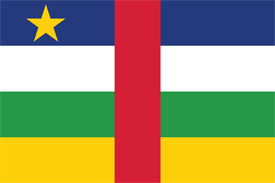 Free vector flag of Central African Republic