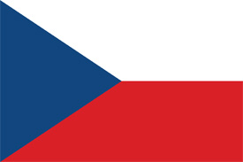 Free vector flag of the Czech Republic