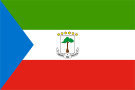Free vector flag of Equatorial Guinea