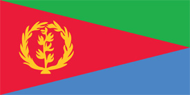 Free vector flag of Eritrea