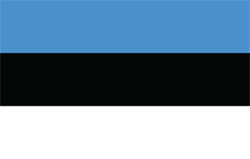 Free vector flag of Estonia