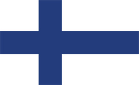 Free vector flag of Finland
