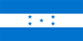 Free vector flag of Honduras