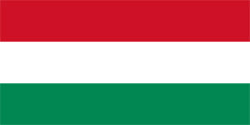 Free vector flag of Hungary