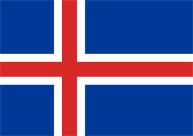Free vector flag of Iceland