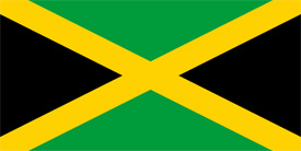 Free vector flag of Jamaica