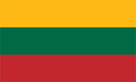 Free vector flag of Lithuania