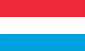 Free vector flag of Luxembourg