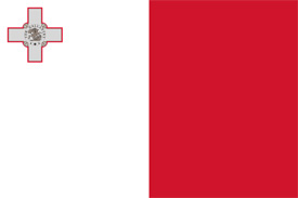 Free vector flag of Malta
