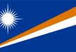 Free vector flag of Marshall Islands