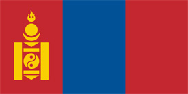 Free vector flag of Mongolia