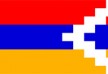 Free vector flag of Nagorno Karabakh