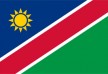 Free vector flag of Namibia