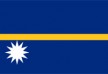 Free vector flag of Nauru