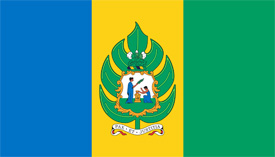 Free vector flag of Saint Vincent and the Grenadines