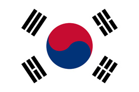 Free vector flag of South Korea