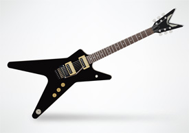 Dean ML 79 F Floyd Rose Guitar Free Vector