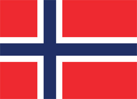 Free vector flag of Norway