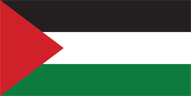 Free vector flag of Palestine