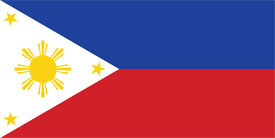 Free vector flag of Philippines