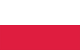 Free vector flag of Poland