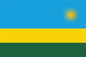 Free vector flag of Rwanda
