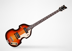 Hofner 500/1 Electric Bass Guitar Free Vector