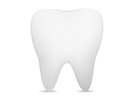 Gradient Mesh Tooth Free Vector Illustration