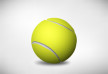 Tennis Ball Vector Ico