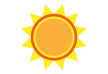 Flat Sun Icon