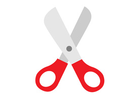 Scissors Flat Icon