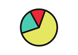 Outline Pie Chart Icon
