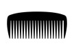 Comb Vector Silhouette