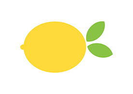 Flat Lemon Vector