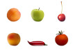 Semi Realistic Vector Fruits And Vegetables