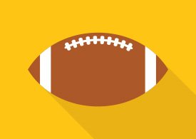 American Football Flat Icon